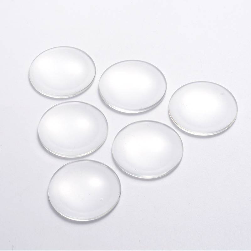 Cabochon Rond 40 mm helder glas R016-40