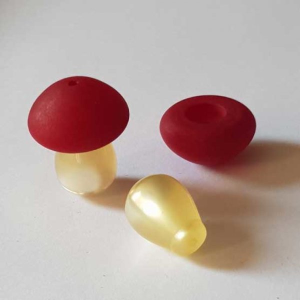 Champignon Polaris Mat/Brillant 32 x 25 mm N&deg;06