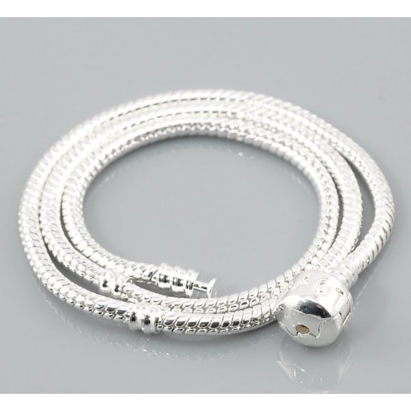 Halsketting 44cm Zilver N&deg;01