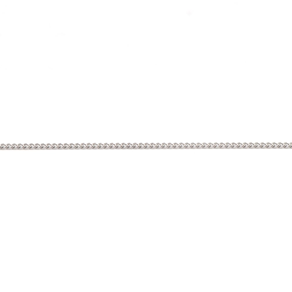 Ketting N°05-02 in roestvrij staal, 45 cm (18") paardengaas