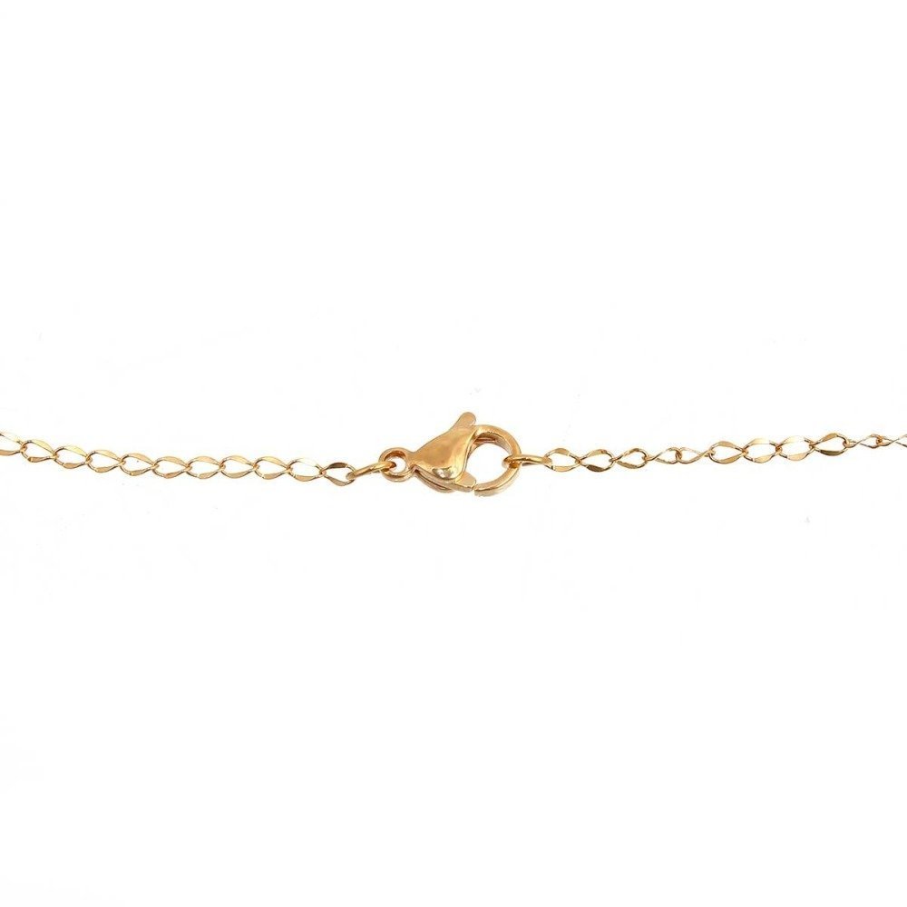 Ketting N°07 in roestvrij staal, 45 cm (18")