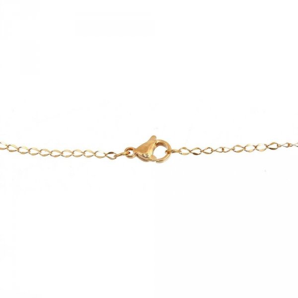 Ketting N&deg;07 in roestvrij staal, 45 cm (18")