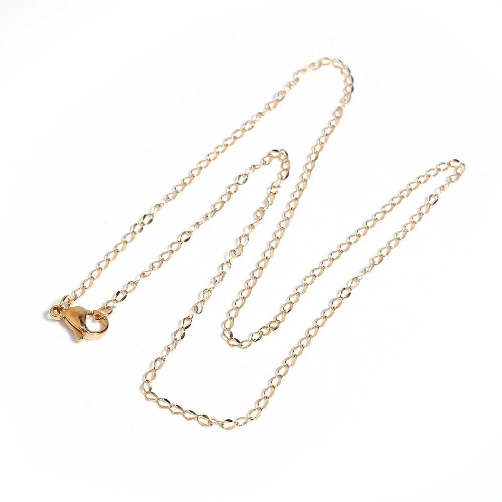Ketting N°07 in roestvrij staal, 45 cm (18")
