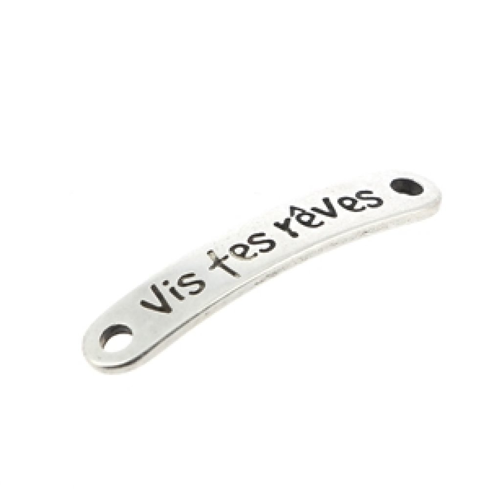 03 mm Zamak connector N°02 Zilver