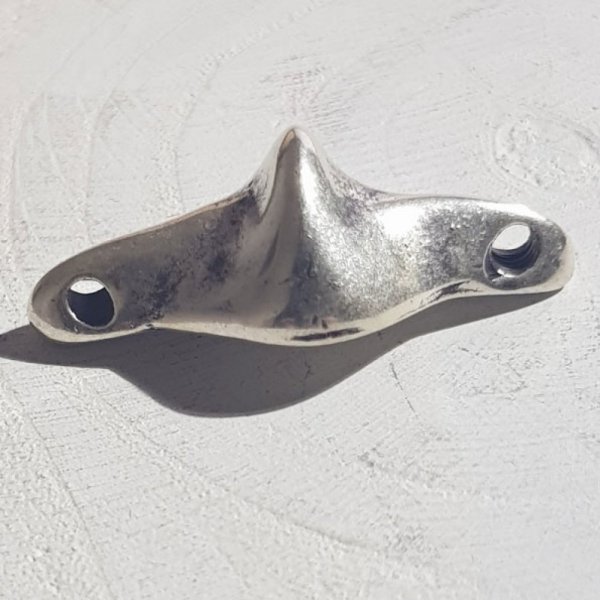 03 mm Zamak connector N&deg;10 Zilver