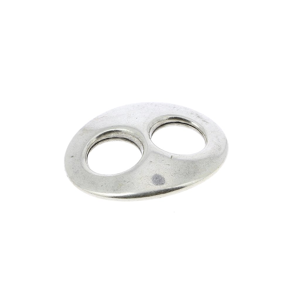 10 mm Zamak connector N°01 Zilver