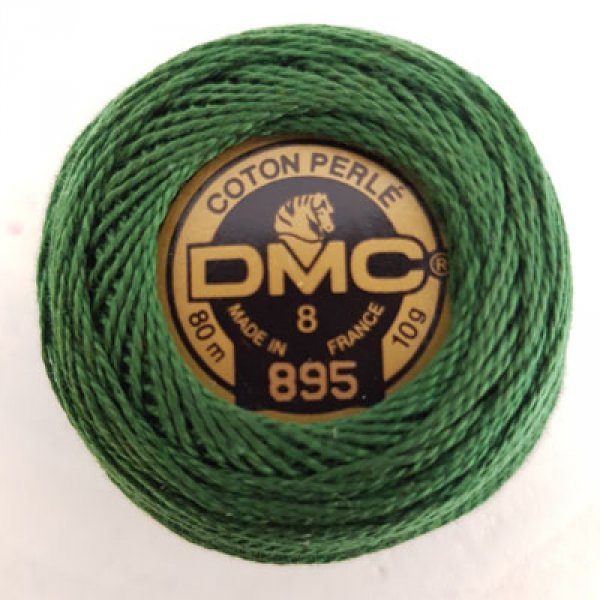 Borduurkatoenen kralen op een klosje, DMC nr. 8 - 10 g