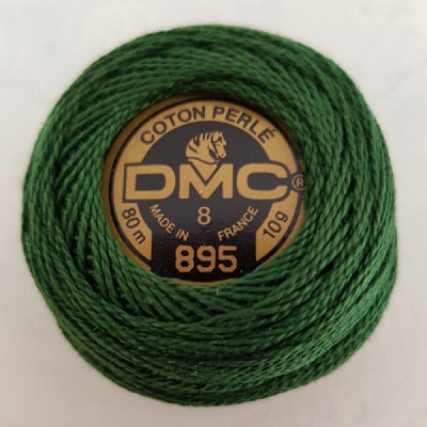 Borduurkatoenen kralen op een klosje, DMC nr. 8 - 10 g