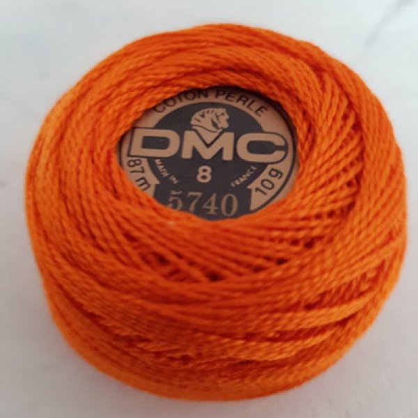 Borduurkatoenen kralen op een klosje, DMC nr. 8 - 10 g