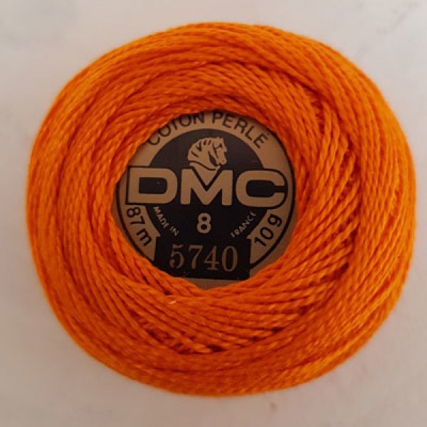 Borduurkatoenen kralen op een klosje, DMC nr. 8 - 10 g