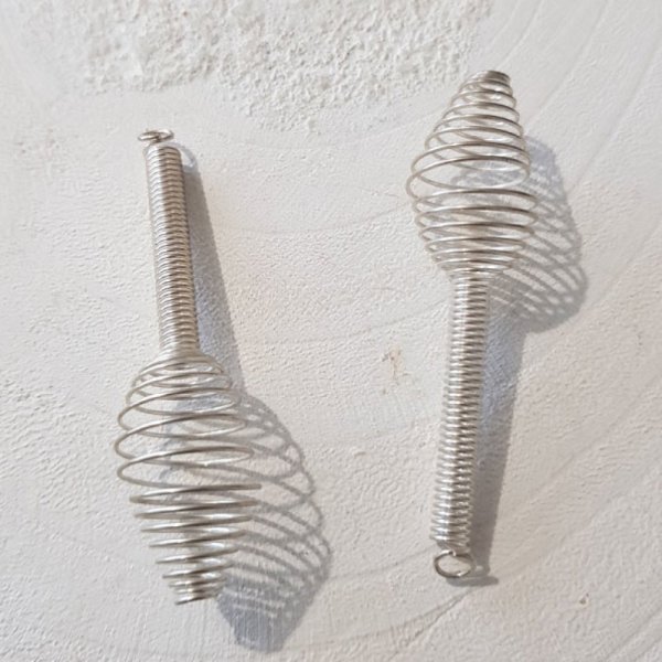 Spiraalvormige kegelbeker N&deg;12 Zilver.