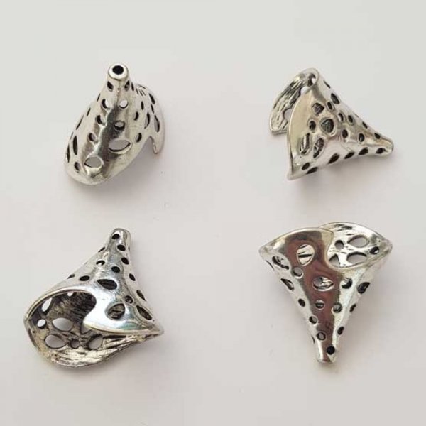 Coupelle calotte N&deg;13 Zilver