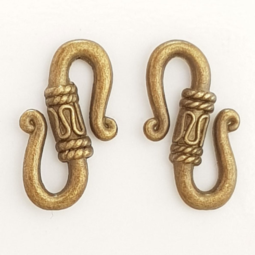 Bronzen S-haak