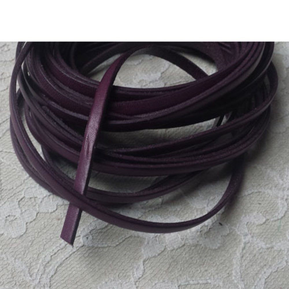 Pruimenleer 05 mm Glad bij 20 cm