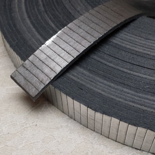 Zilveren Rechthoek Leer 20 mm bij 20 cm