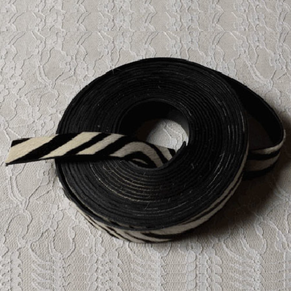 Zebraleer 20 mm bij 20 cm