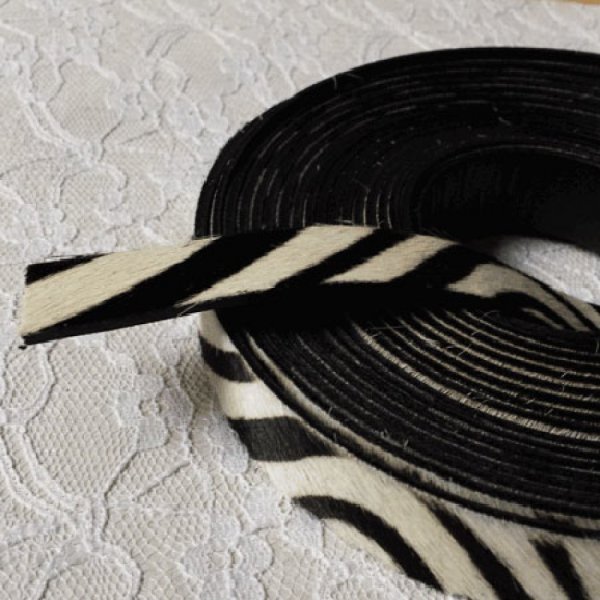 Zebraleer 20 mm bij 20 cm