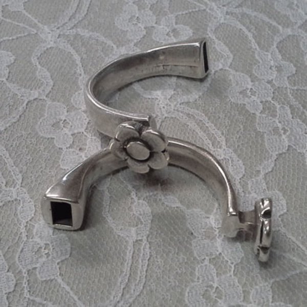 Halve armband in Zamak 10 mm x 05 mm