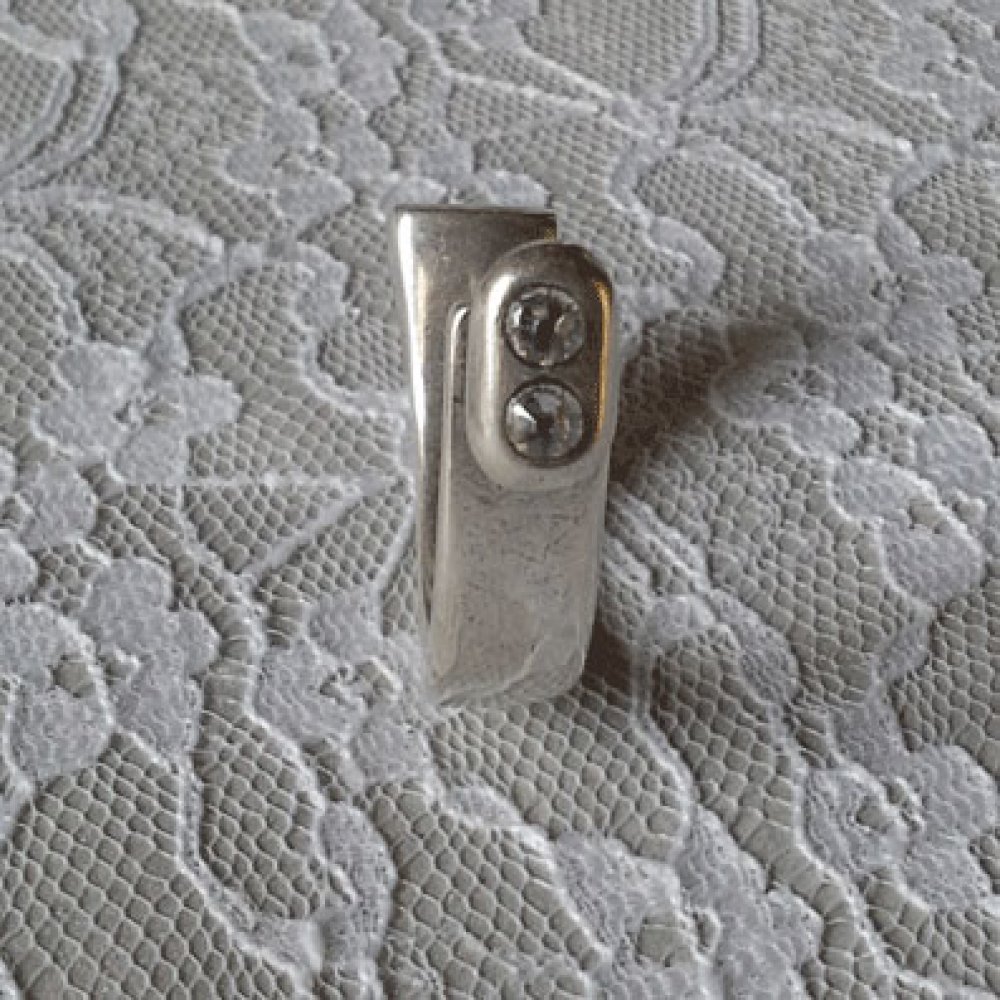 Halve armband in Zamak 10 mm x 05 mm