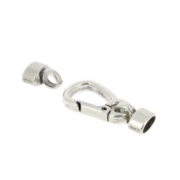 10 mm Zamak lederen karabijnsluiting