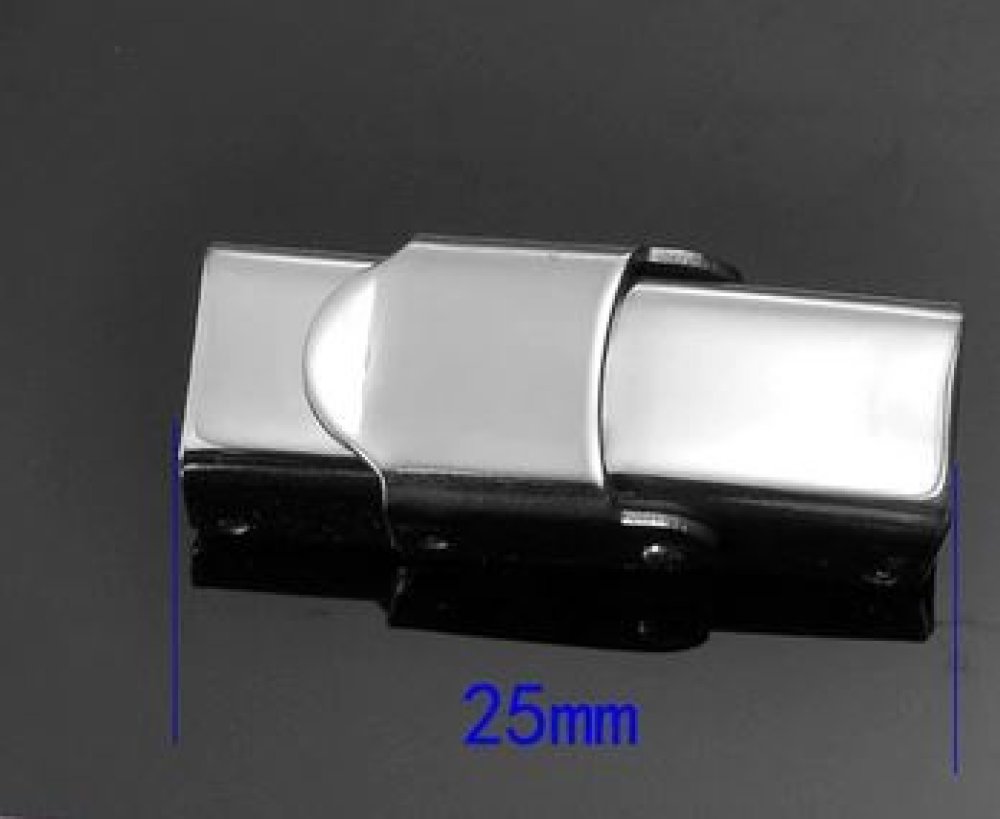 Klauwklem voor leer 08 mm breed