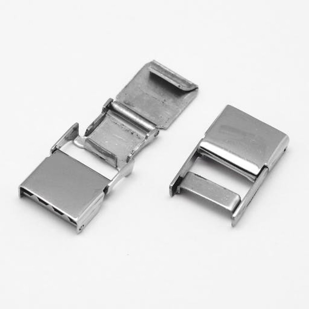 Klauwklem voor leer 10 mm breed N°04