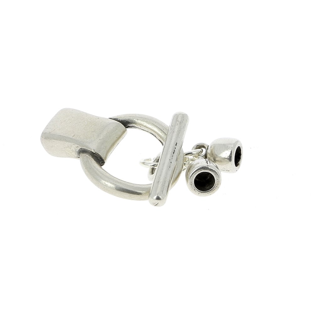 5 mm Zamak lederen knevelsluiting