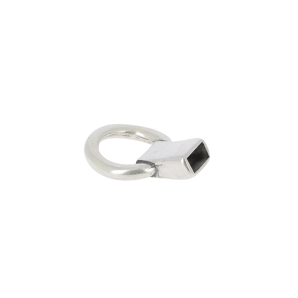 5 mm Zamak lederen knevelsluiting
