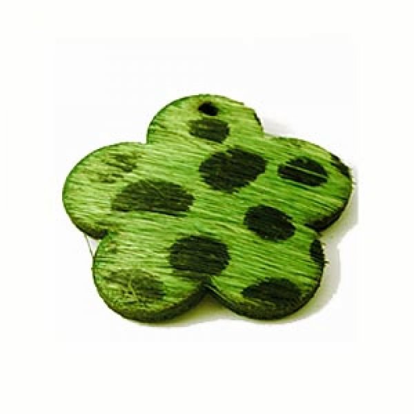 Bont Bloem Groen 30x30mm x 1
