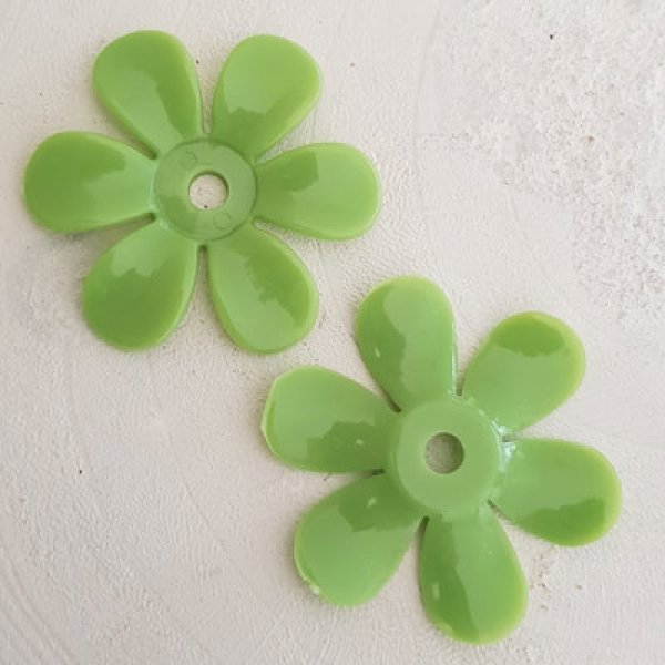 Synthetische bloem N&deg;01 Groen