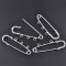 Set van 20 zilveren verpleegsterspeldhouders 3 ringen 70x20mm N°003 