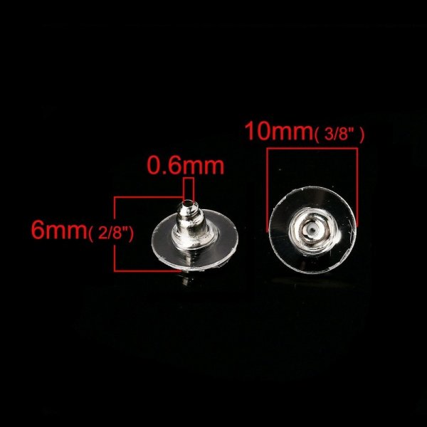 Set van 100 oorbelpuntjes nr. 05 (50 paar).