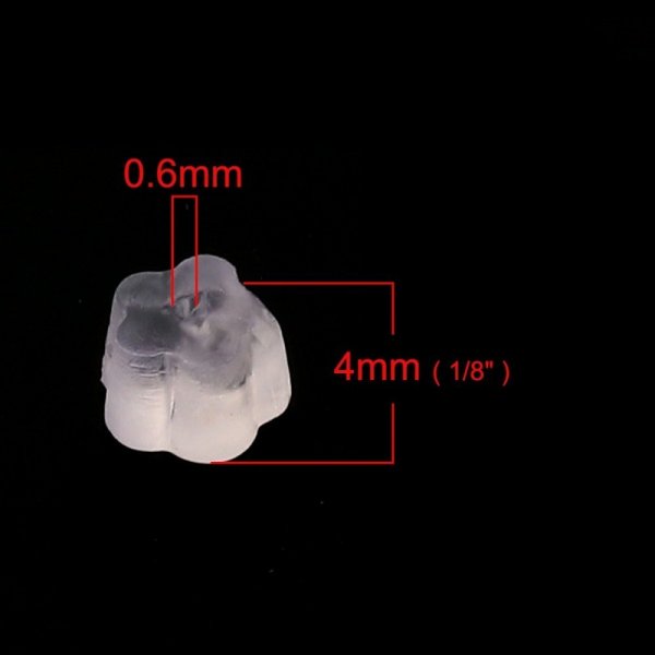 Partij van 600 oordopjes N&deg;01 (d.w.z. 300 paar) voor oorbellen.