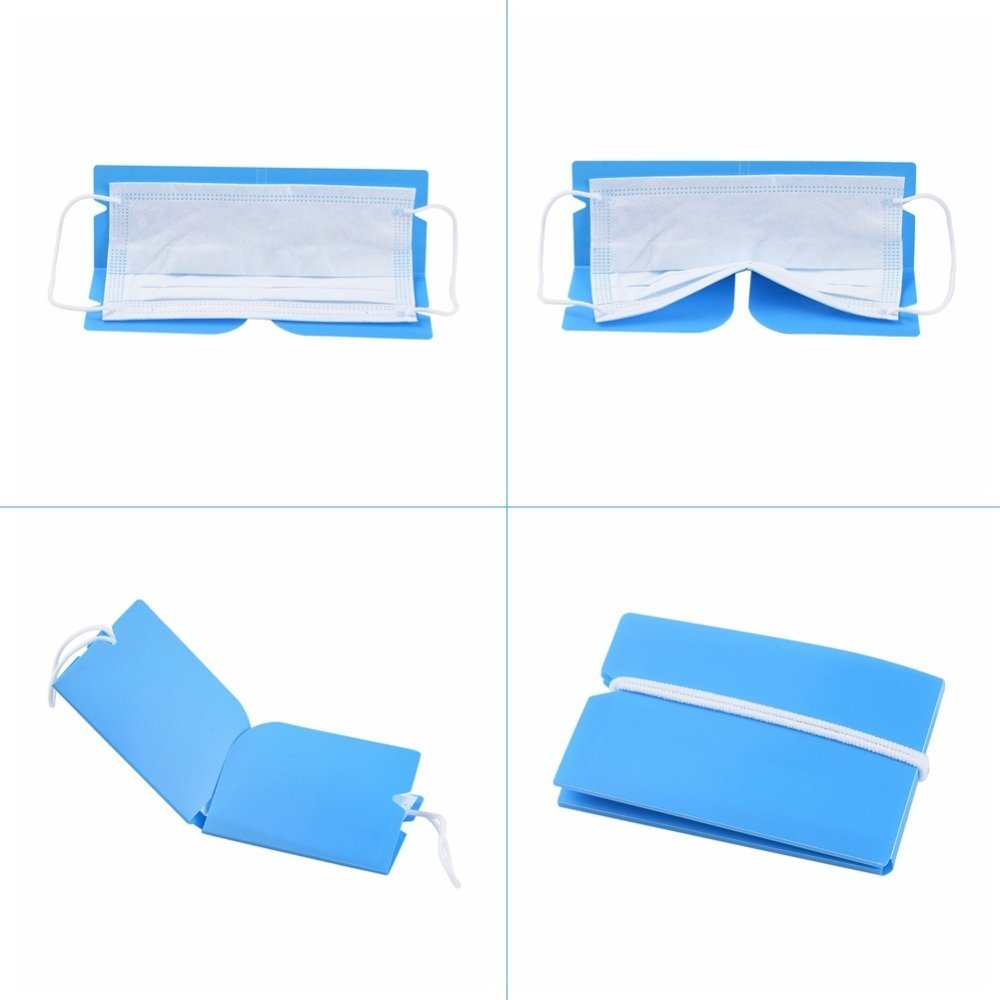 Plastic Opberg Clip Organiser Donkerblauw