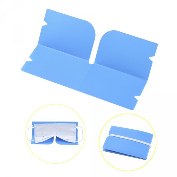 Plastic Opberg Clip Organiser Donkerblauw