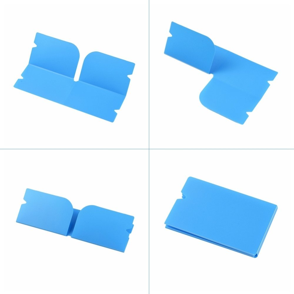 Plastic Opberg Clip Organiser Donkerblauw
