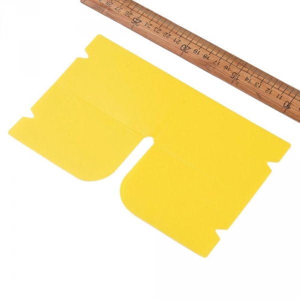 Plastic Opberg Clip Organiser Geel