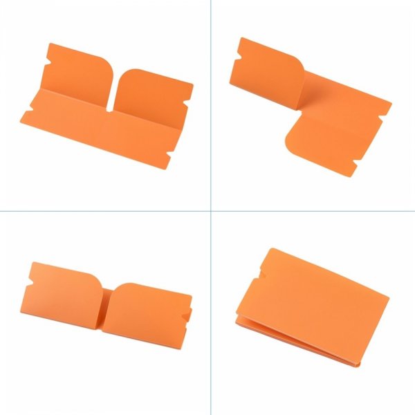 Plastic Opberg Clip Organiser Oranje