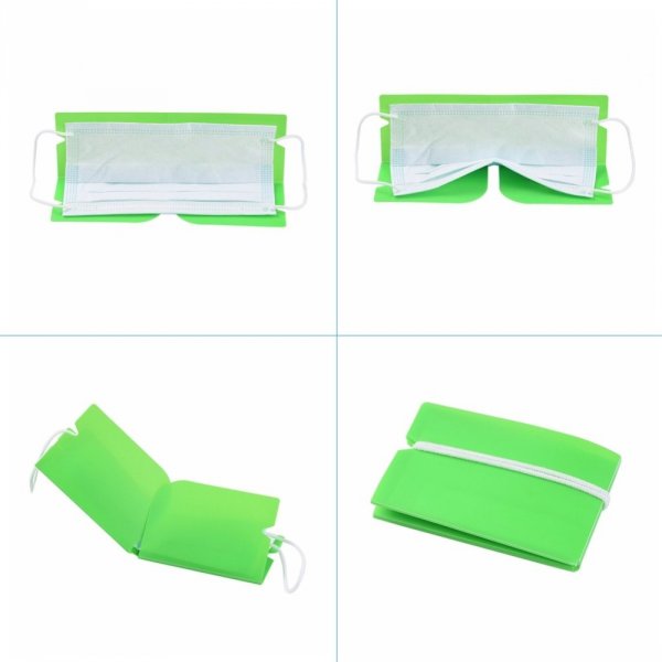 Lime Plastic Opberg Clip Organisator