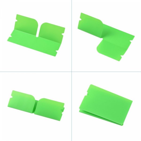 Lime Plastic Opberg Clip Organisator