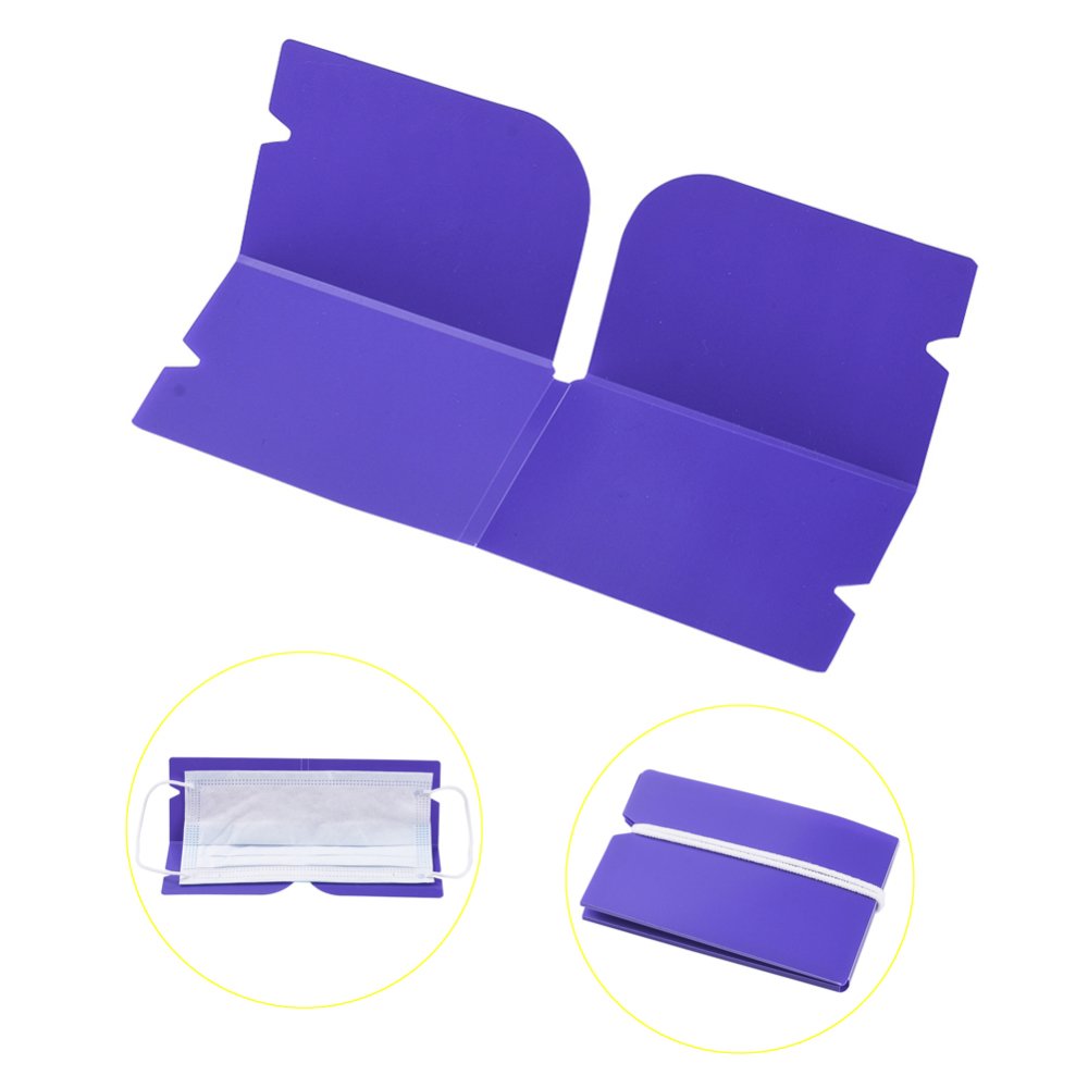 Paarse Plastic Opberg Clip Organisator