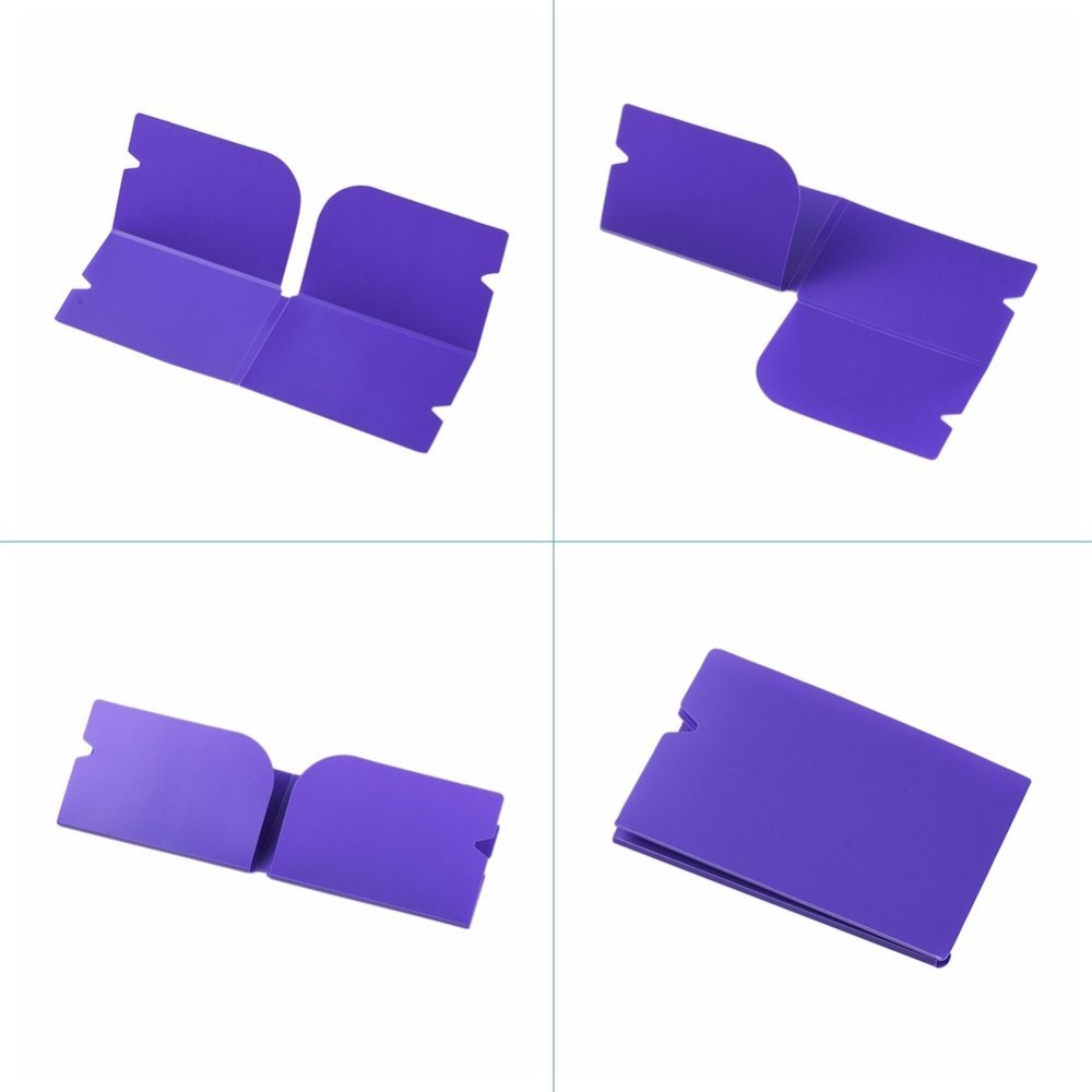 Paarse Plastic Opberg Clip Organisator
