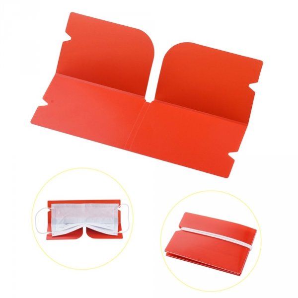 Plastic Opberg Clip Organiser Rood