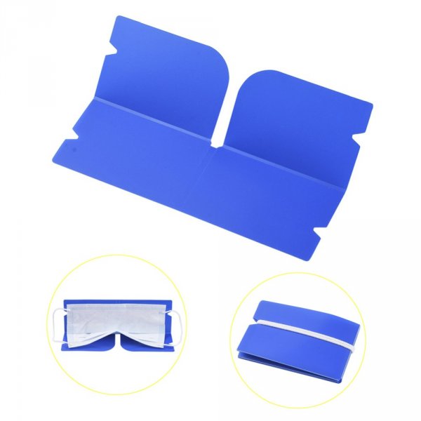 Dodgerblue Plastic Opberg Clip Organiser