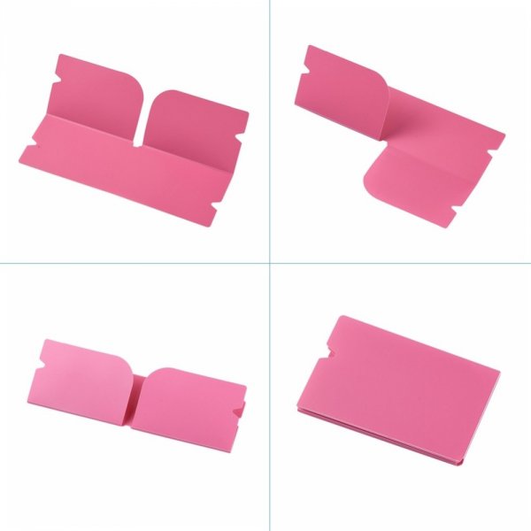 Plastic Opberg Clip Organiser Roze