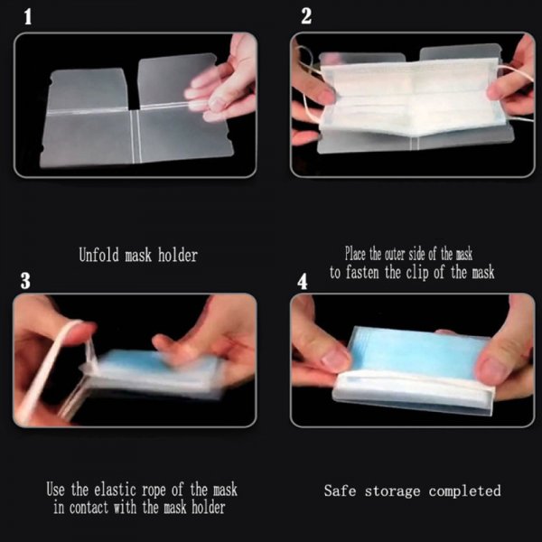 Duidelijke Plastic Opbergclip Organisator