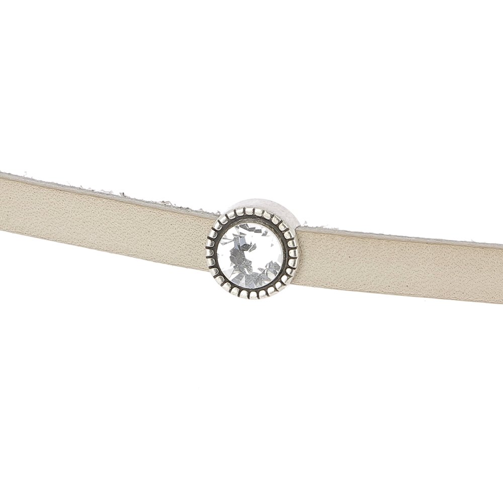 Doorgang 06 mm in Zamak N°09 Zilver