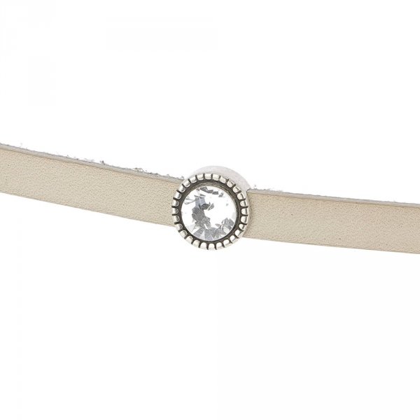 Doorgang 06 mm in Zamak N&deg;09 Zilver