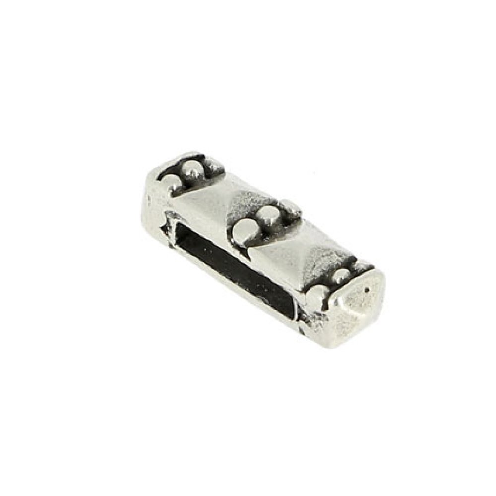 10 mm Zamak doorvoer N°29 Zilver