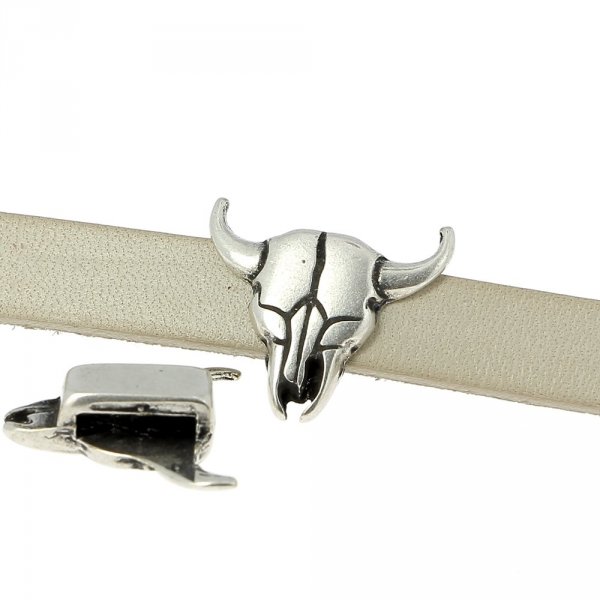 10 mm Zamak doorvoer N&deg;48 Zilver